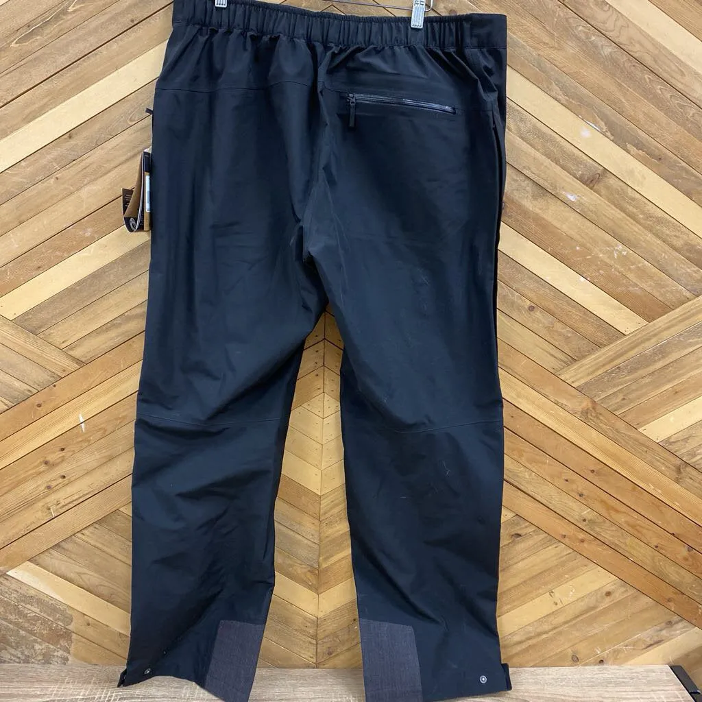 The North Face The North Face- Futurelite Full Zip Men's Rain shell pants- MSRP $250: Black -men-LG