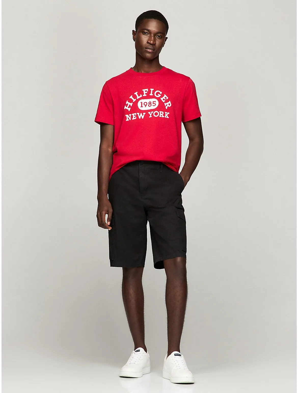 Tommy Hilfiger Men's Varsity Monotype Logo T-Shirt