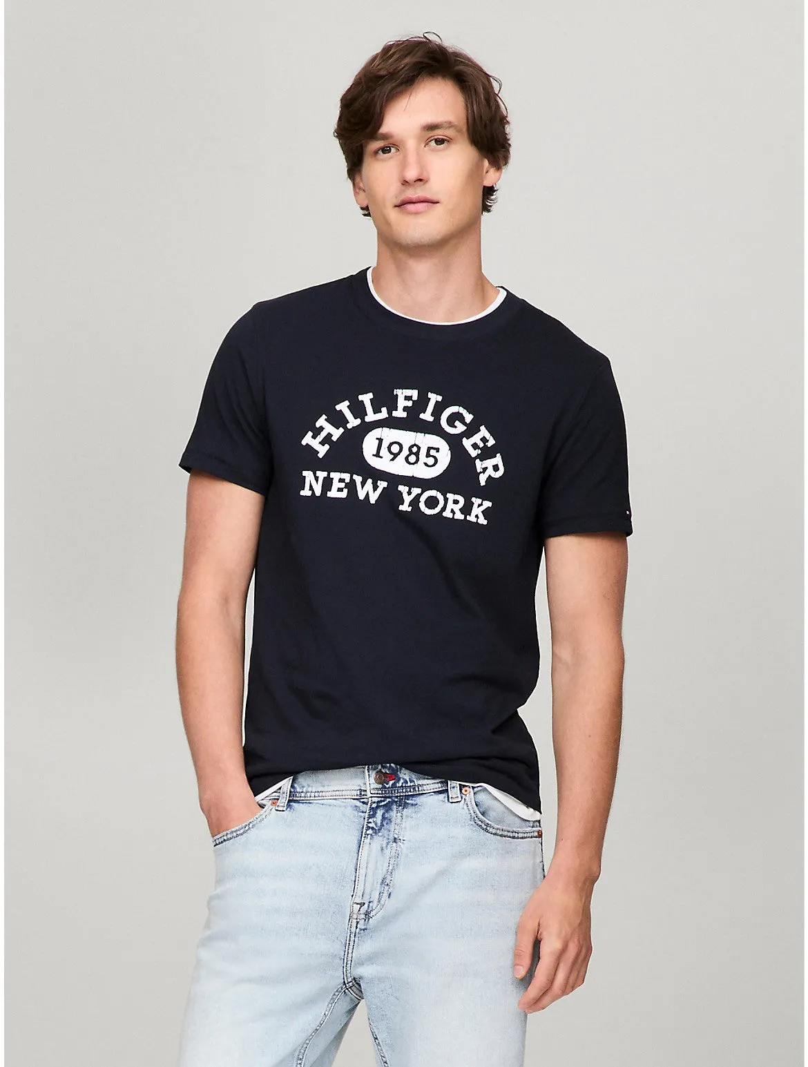 Tommy Hilfiger Men's Varsity Monotype Logo T-Shirt