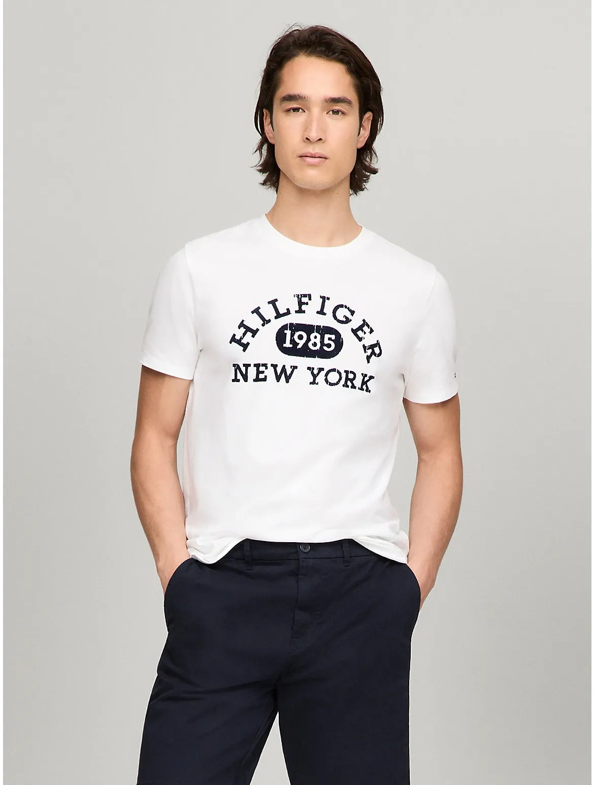 Tommy Hilfiger Men's Varsity Monotype Logo T-Shirt