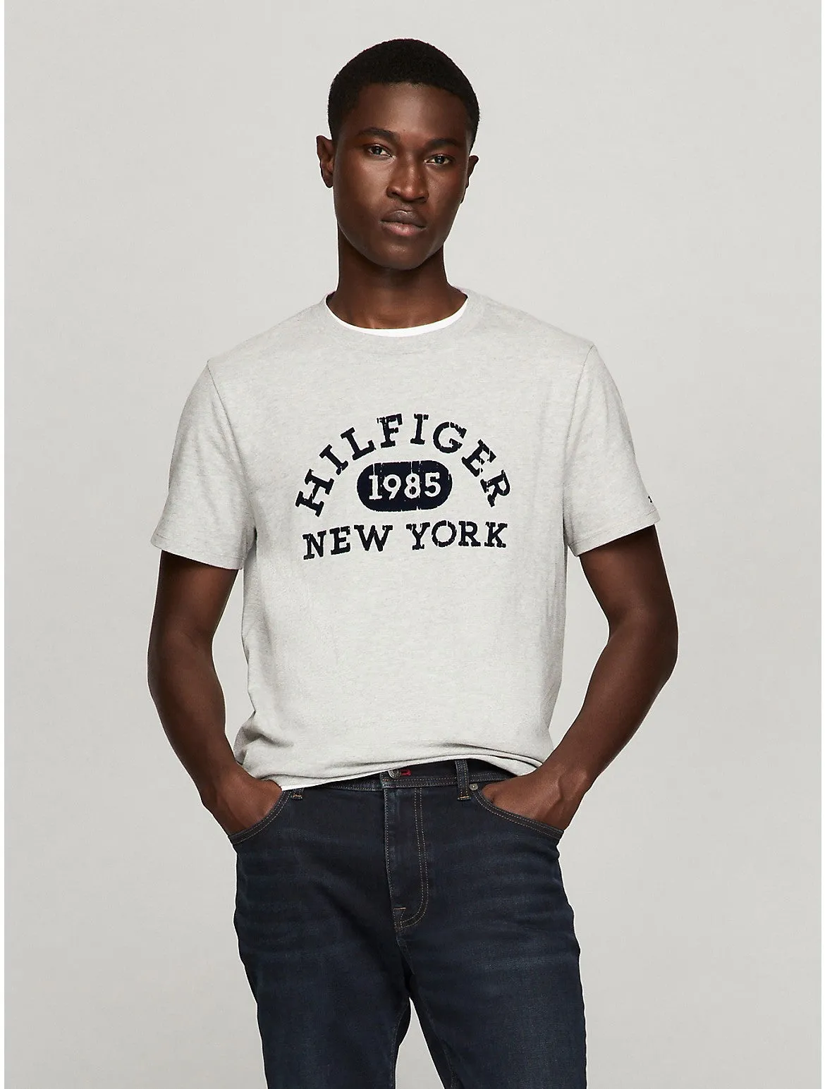 Tommy Hilfiger Men's Varsity Monotype Logo T-Shirt