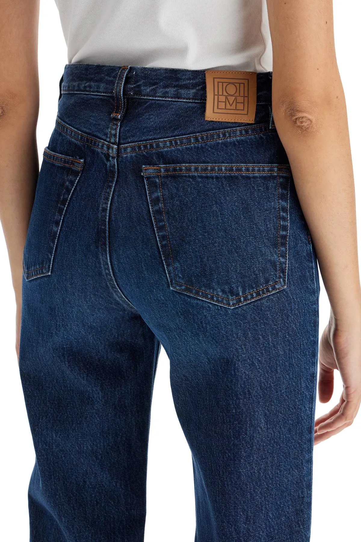 Toteme Women's Organic blue Classic Cut Jeans