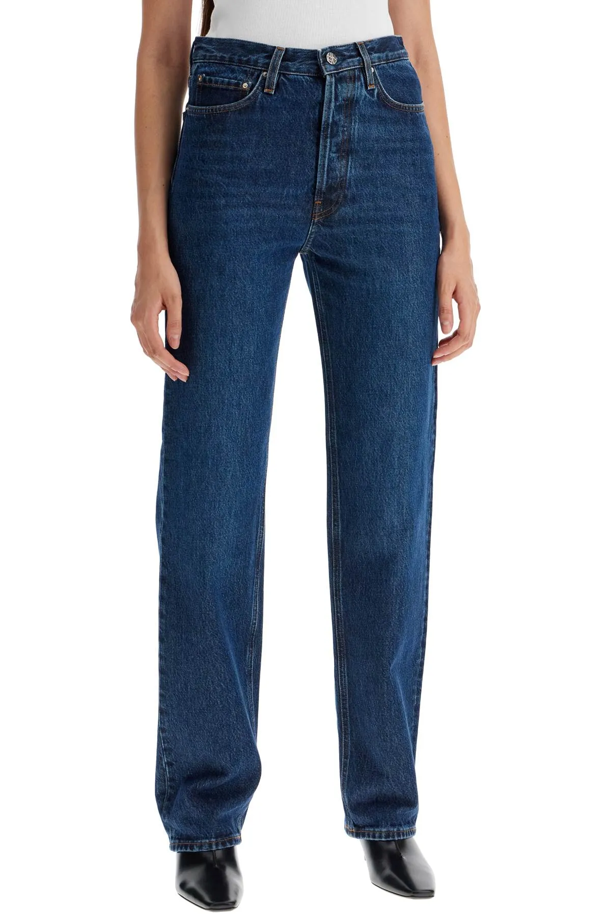 Toteme Women's Organic blue Classic Cut Jeans