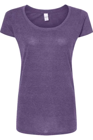 Tultex Women´s Poly-Rich Scoop Neck T-Shirt