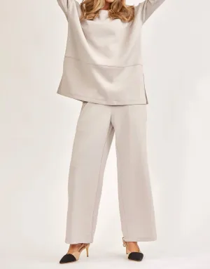 Tunic Top   Pant Set In Grey