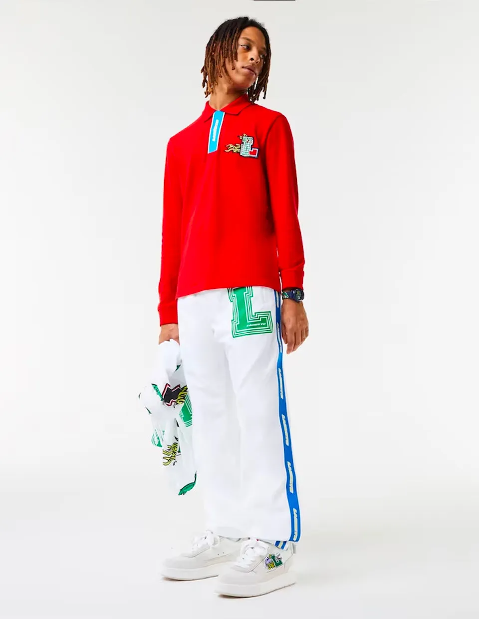 Unisex Water-Repellent Trackpants BLANC/MULTICO Patagonia Clothing