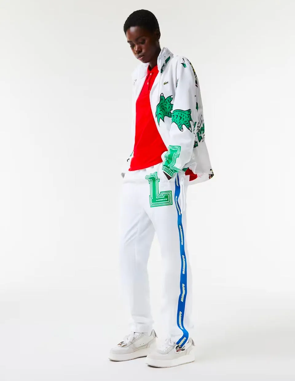 Unisex Water-Repellent Trackpants BLANC/MULTICO Patagonia Clothing