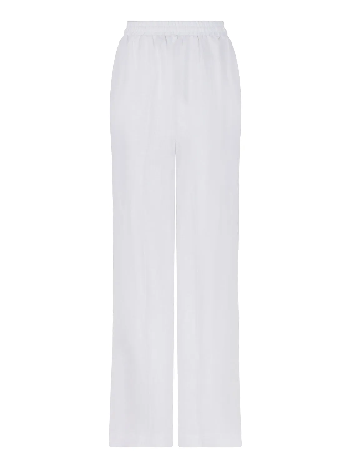 Wide-Leg Linen Pants
