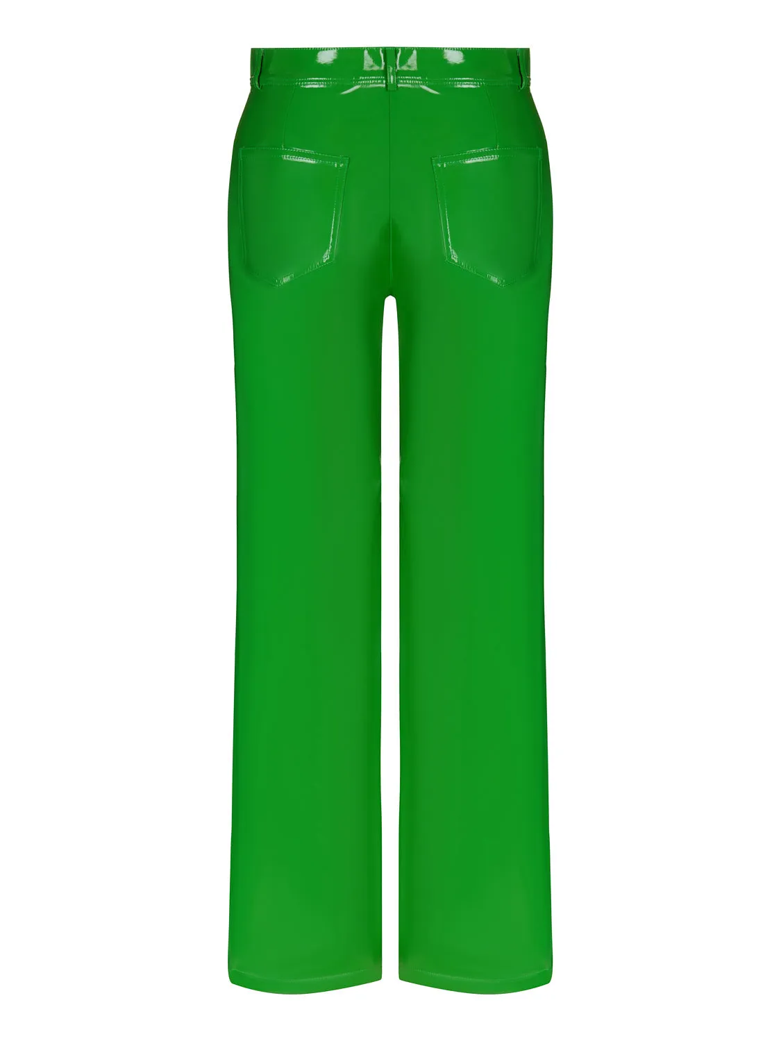 Wide Leg Pleather Pants