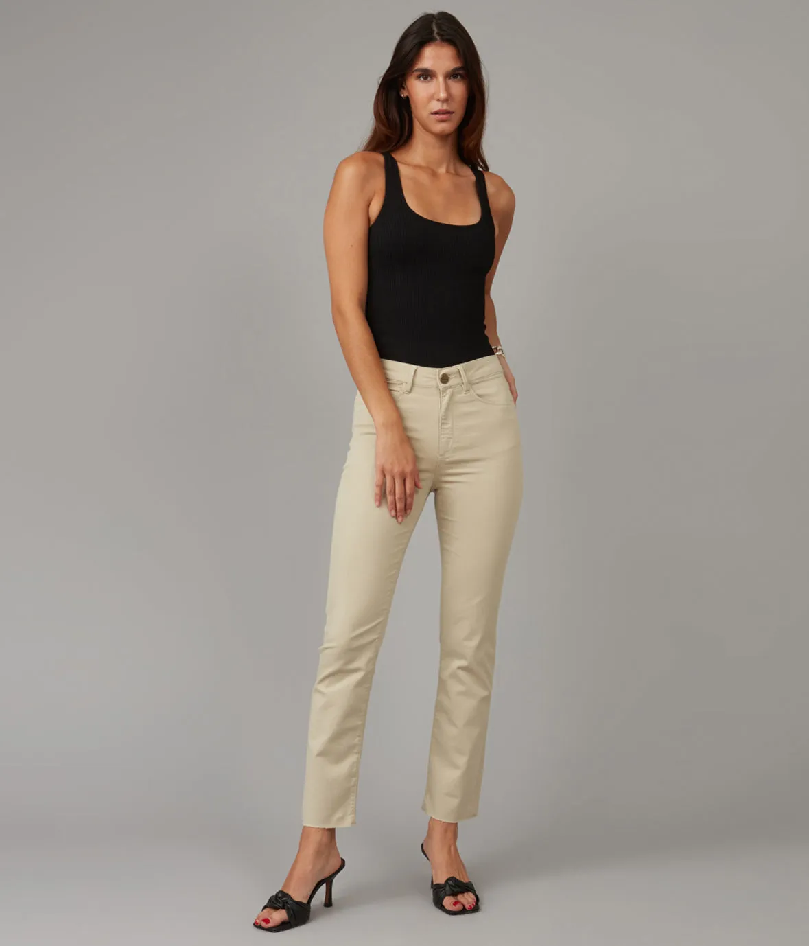 Women's KATE-SAND High Rise Slim Jeans