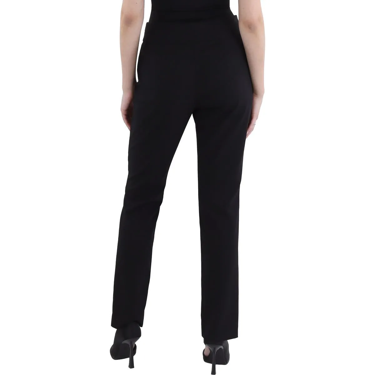 Womens Mid Rise Business Dress Pants