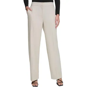 Womens Mid Rise Work Dress Pants