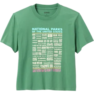 Women's National Parks Lineup Boxy Tee