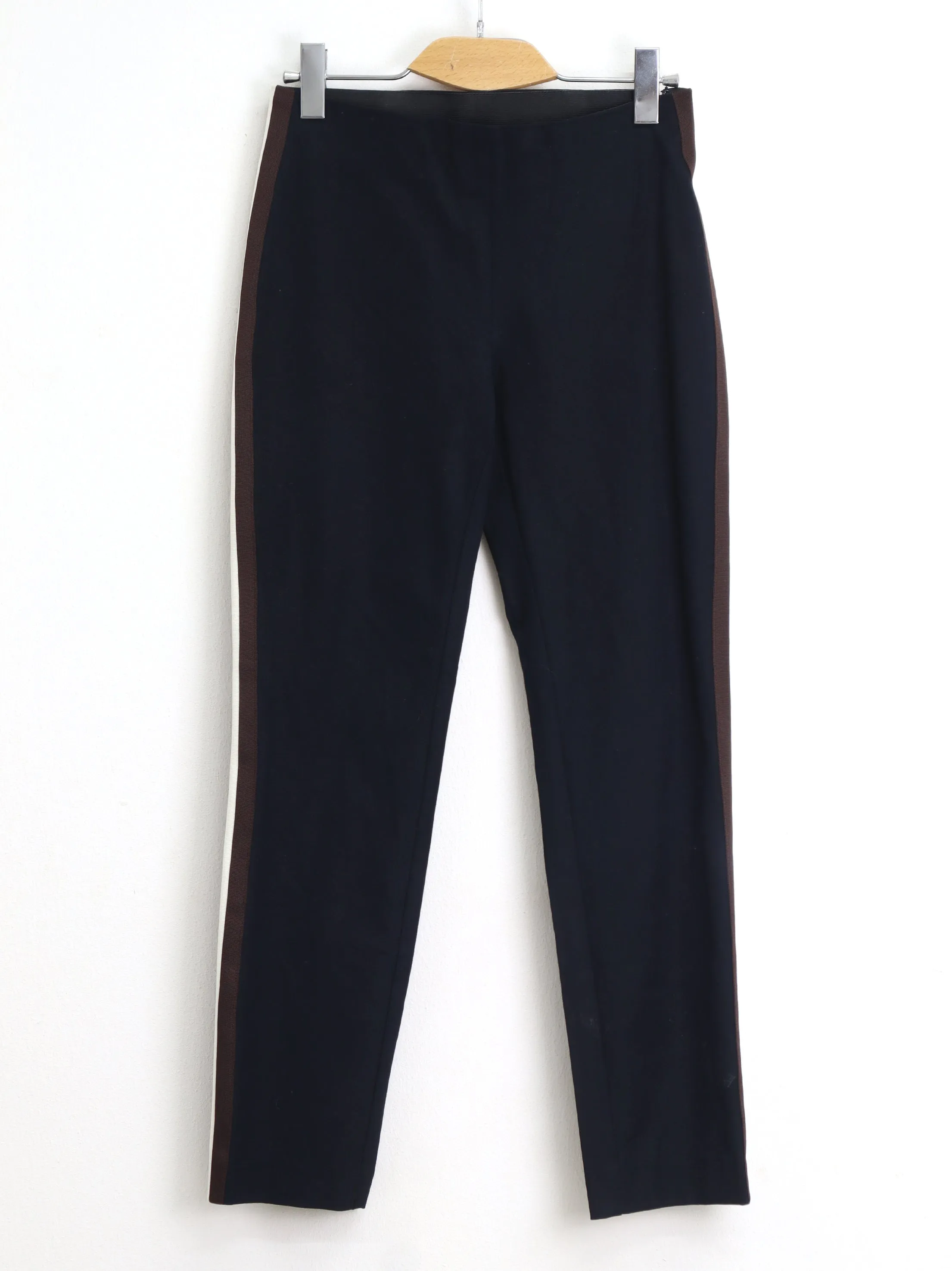 Women's Side Striped Causal Pants,Black