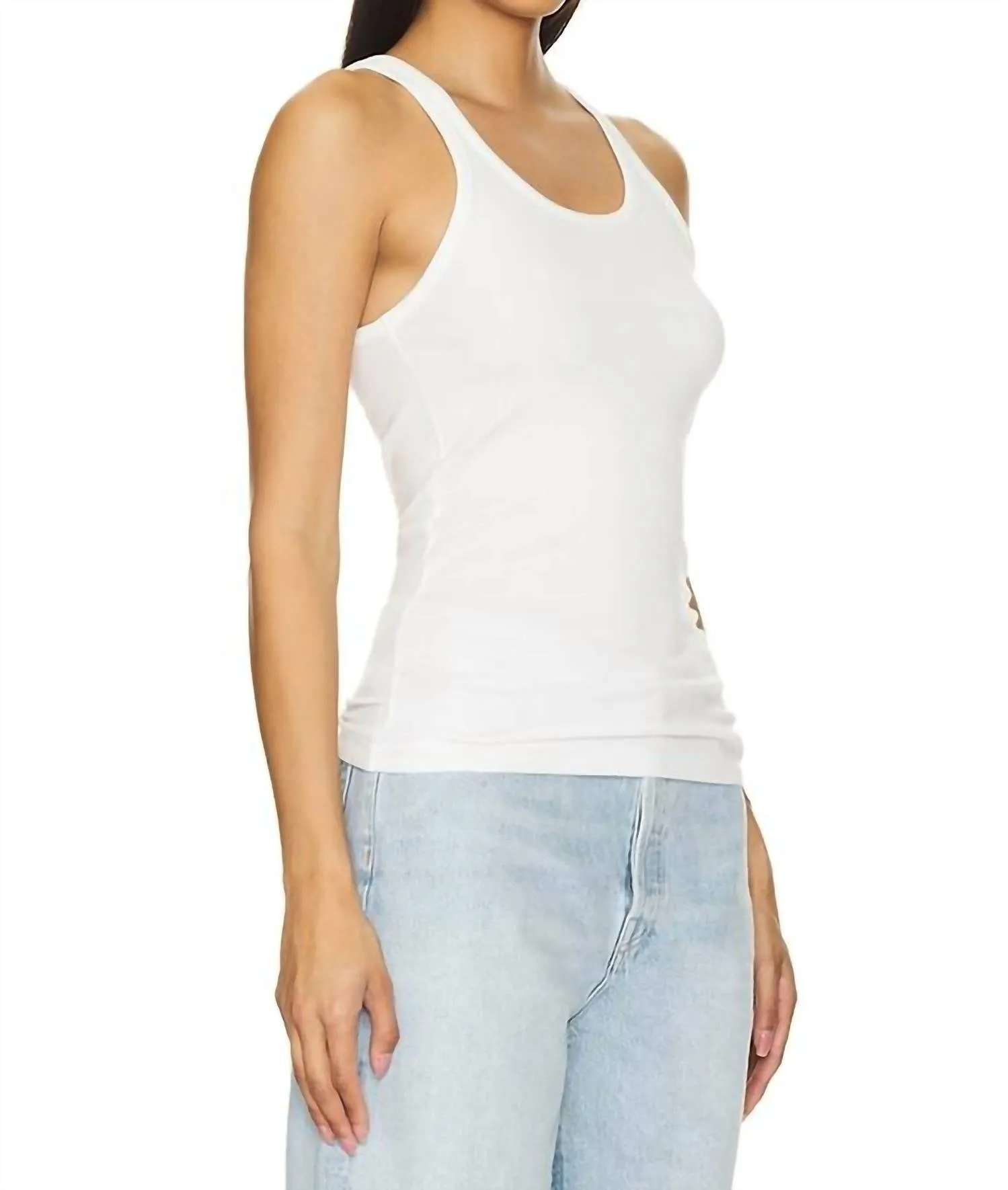 Zane Tank Top In White