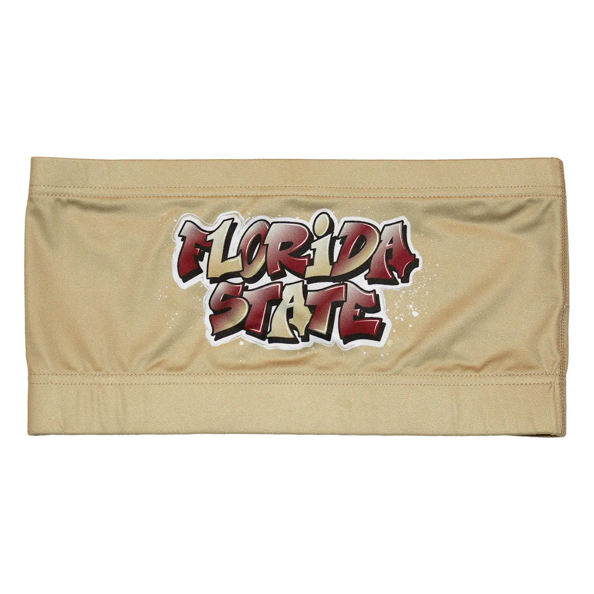 ZooZatz Women's Florida State Graffiti Design Bandeau - Gold ZooZatz Clothing Women