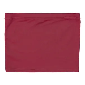 ZooZatz Women's Solid Tube Top - Garnet ZooZatz Clothing Women