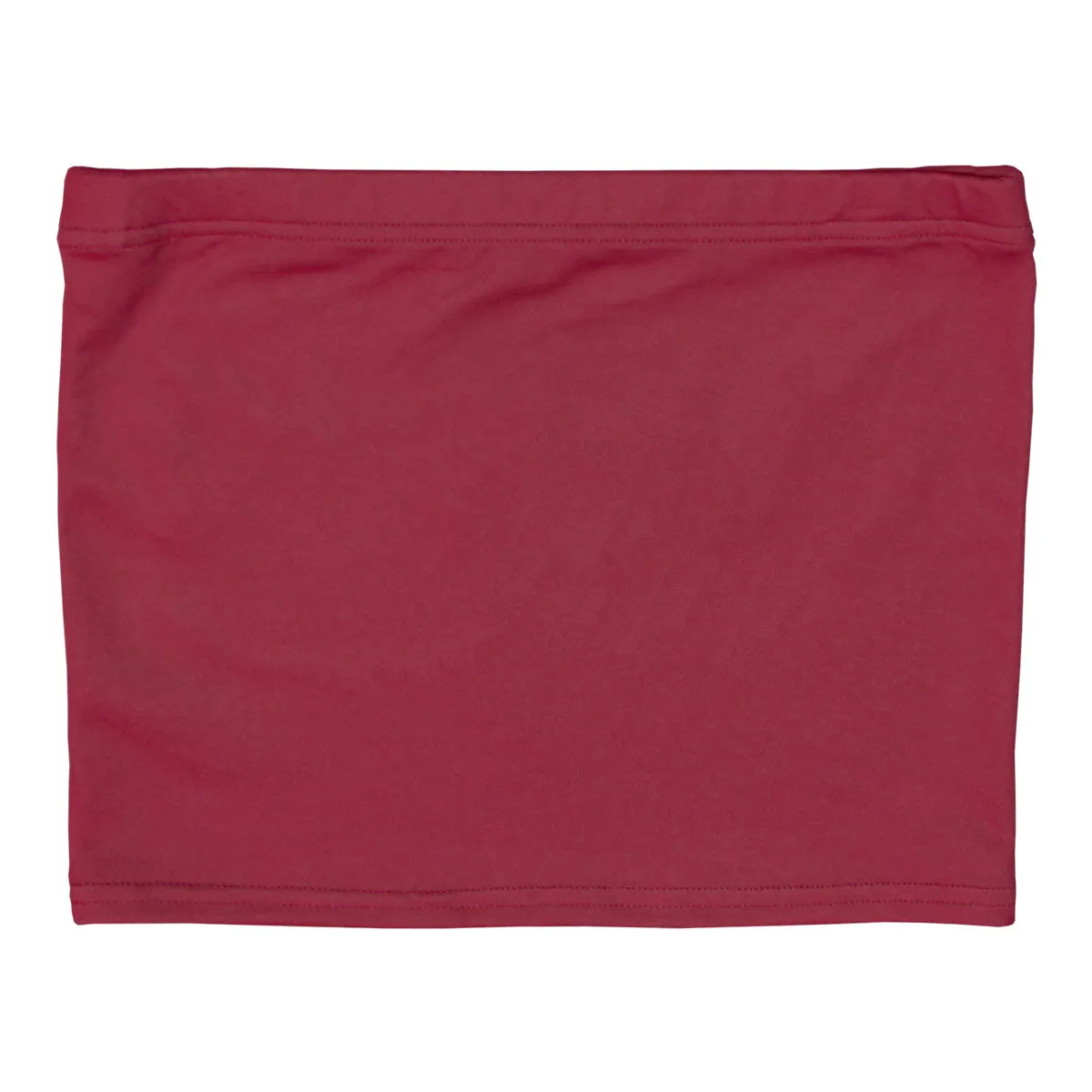 ZooZatz Women's Solid Tube Top - Garnet ZooZatz Clothing Women