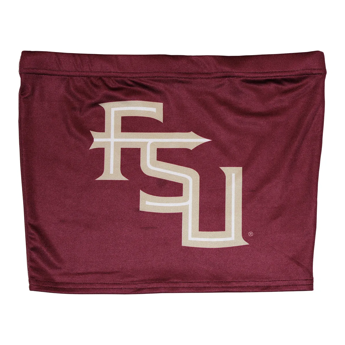 ZooZatz Women's Stacked FSU Tube Top - Garnet ZooZatz Clothing Women